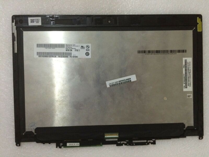 12.5"Lenovo ThinkPad Yoga 260 FHD LCD screen+Touch Digitizer+Frame Assembly 1080