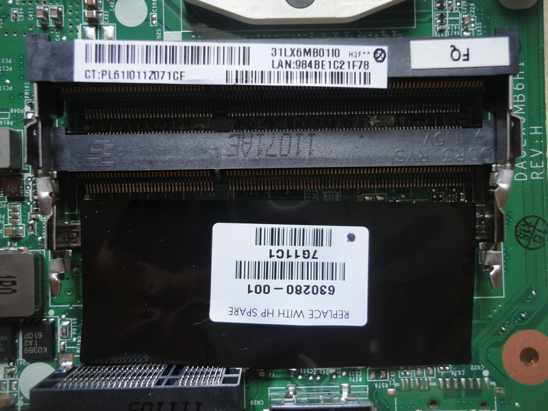 DV9000 INTEL GF-GO7600-HN-B1 445178-001 HP notebook motherboard