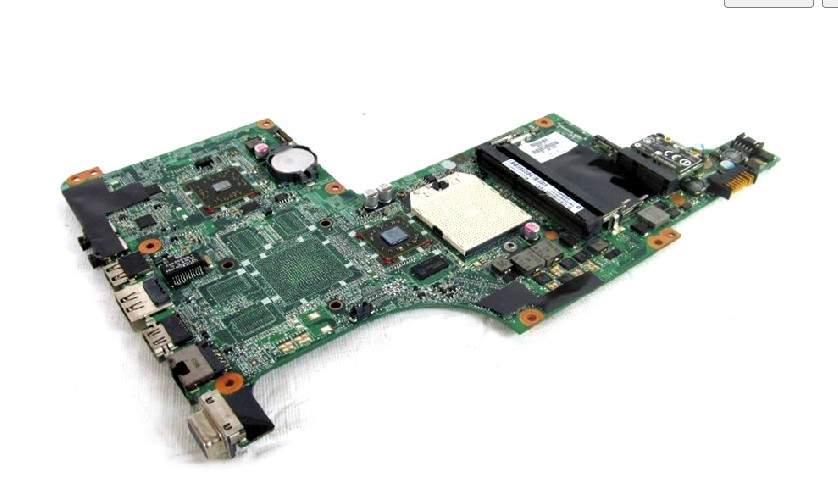 HP DV7-4000 AMD Laptop Motherboard s1 DA0LX8MB6D1 595135-001