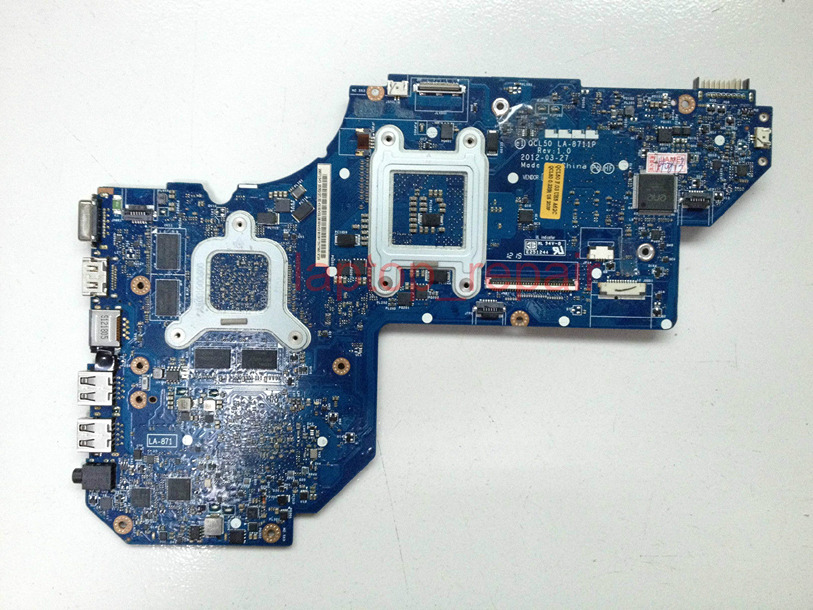 hp Pavilion M6 M6-1000 686930-001 LA-8711P laptop motherboard in