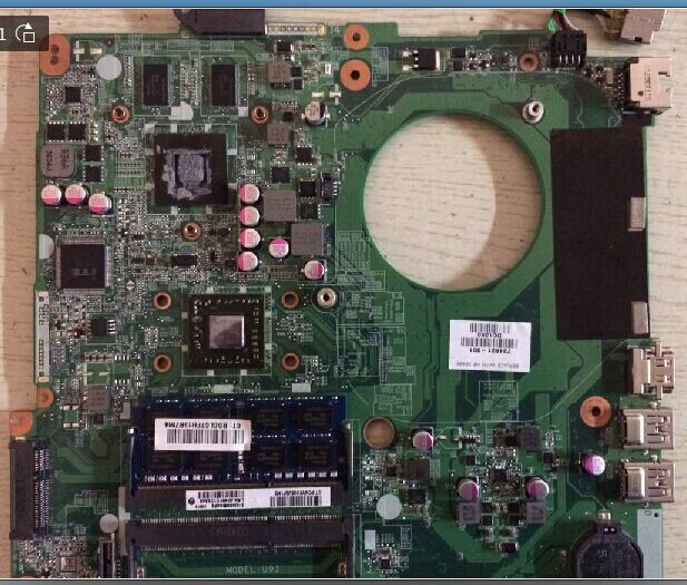 HP Compaq NX9500 ZD7000 ZD7100 Motherboard 356669-001 - Click Image to Close