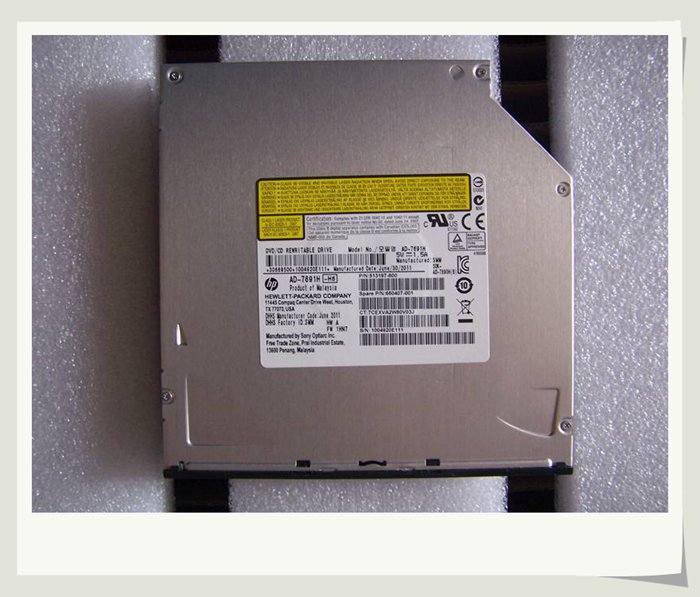 12.7mm New AD-7691H For Sony 8X Slot in SATA DVD/CD RW Optical Drive - Click Image to Close