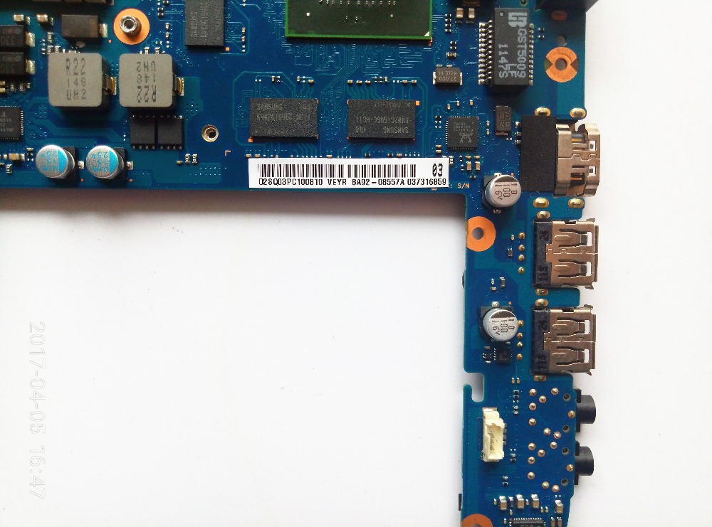 Samsung RC530 Laptop Motherboard BA92-08557A BA92-08557B