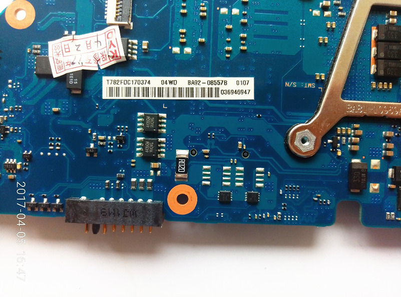 Samsung RC530 Laptop Motherboard BA92-08557A BA92-08557B