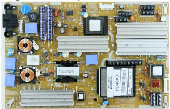 New Samsung BN44-00422B (PD46A0_BDY) Power Supply Board