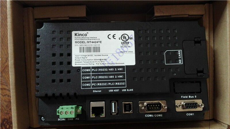 MT4424TE KINCO HMI Touch Screen 7inch 800*480 Ethernet + program cable new - Click Image to Close