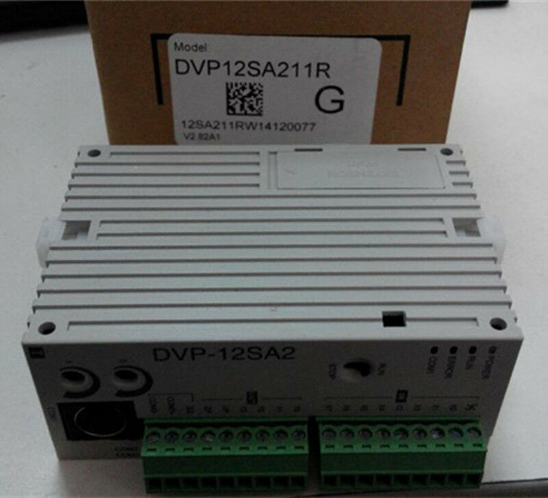 DVP12SA211R Delta SA2 Series Advanced PLC DI 8 DO 4 Relay 24VDC new in box - Click Image to Close