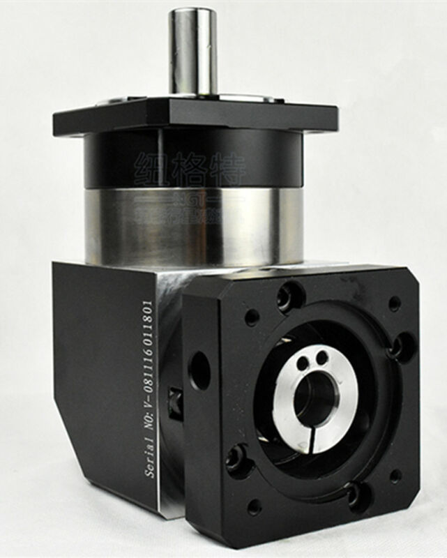 90 degree planetary gearbox 3:1 to 10:1 for nema34 stepper motor input 14mm - Click Image to Close