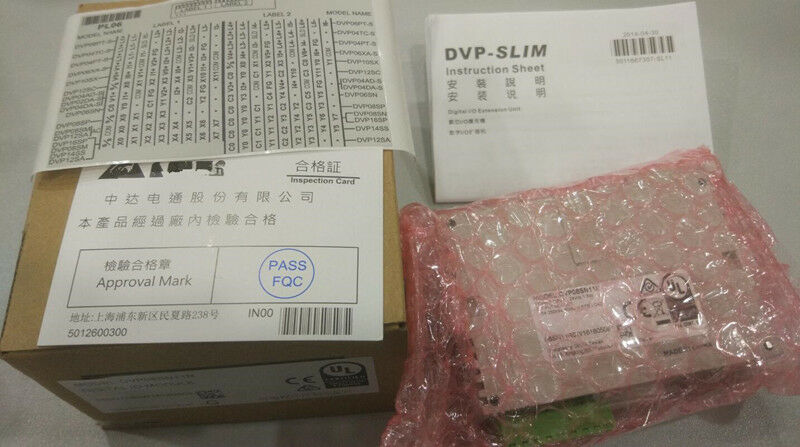 DVP08SN11R Delta S Series PLC Digital Module DO 8 Relay new in box