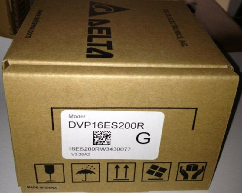 DVP16ES200R Delta ES2 Series Standard PLC DI 8 DO 8 Relay 100-240VAC new in box - Click Image to Close