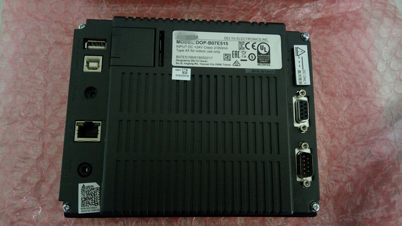 DOP-B07E515 Delta HMI Touch Screen 7" inch 800x600 with Ethernet port new in box - zum Schließen ins Bild klicken