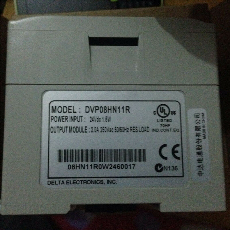 DVP08HN11R Delta EH3 Series PLC Digital Module DO 8 Relay new in box