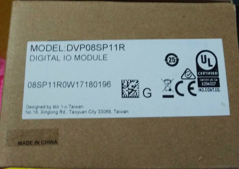 DVP08SP11R Delta S Series PLC Digital Module DI 4 DO 4 Relay new in box - Click Image to Close