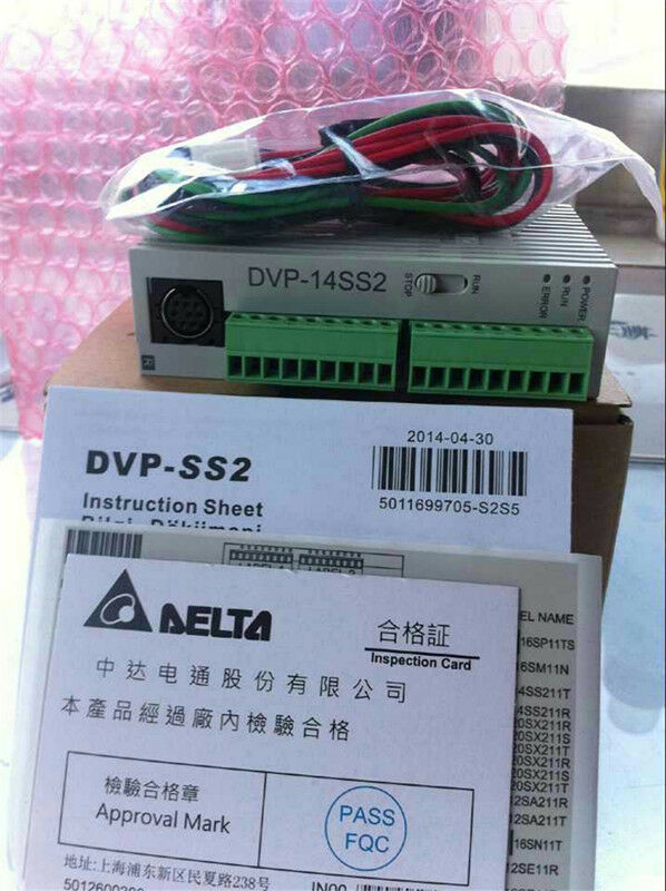 DVP14SS211R Delta SS2 Series Standard PLC DI 8 DO 6 Relay 24VDC new in box - Click Image to Close