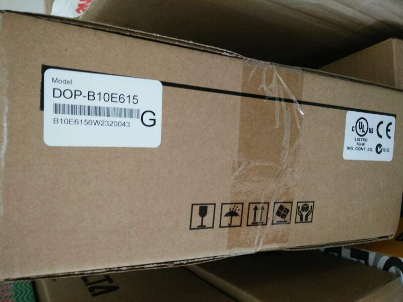 DOP-B10E615 Delta HMI Touch Screen 10inch 1024x600 Ethernet port new in box - Click Image to Close