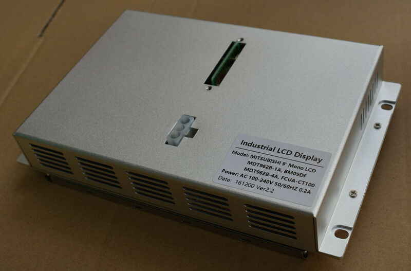 MDT962B-1A 9" Replacement LCD Monitor for Mitsubishi E60 E68 M64 M64s CNC CRT - Click Image to Close
