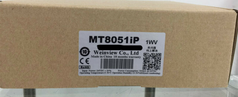 MT8051iP weinview 4.3 inch HMI touch screen with Ethernet new in box - Click Image to Close