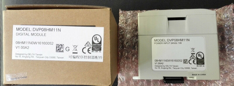 DVP08HM11N Delta EH3 Series PLC Digital Module DI 8 new in box - Click Image to Close