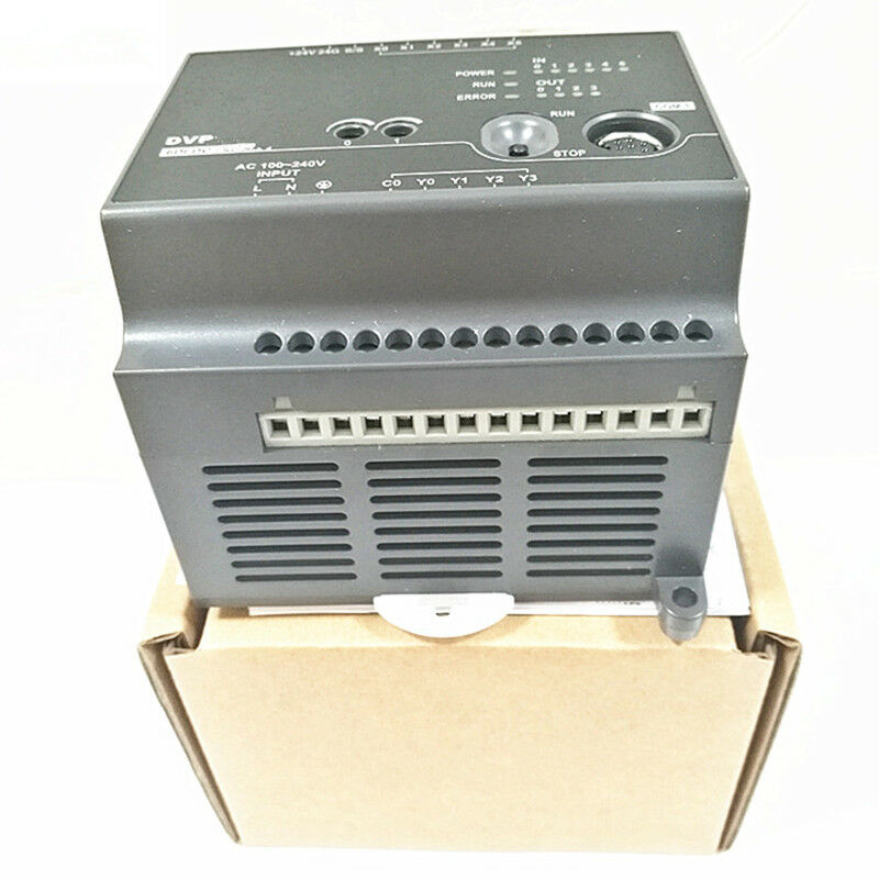 DVP14EC00R3 Delta EC3 Series Standard PLC DI 8 DO 6 Relay 100-240VAC new in box - Click Image to Close