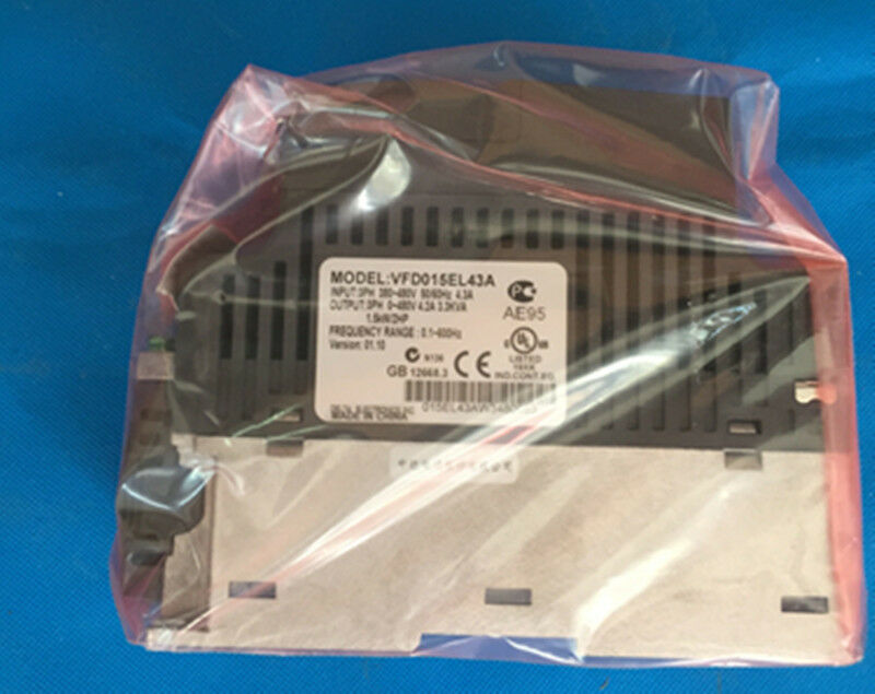 VFD015EL43A DELTA VFD Inverter Frequency converter 1.5KW 2HP 3PHASE 380V 600Hz - Click Image to Close