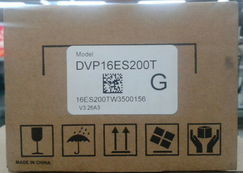 DVP16ES200T Delta ES2 Series Standard PLC DI 8 DO 8 Transistor 100-240VAC new - Click Image to Close