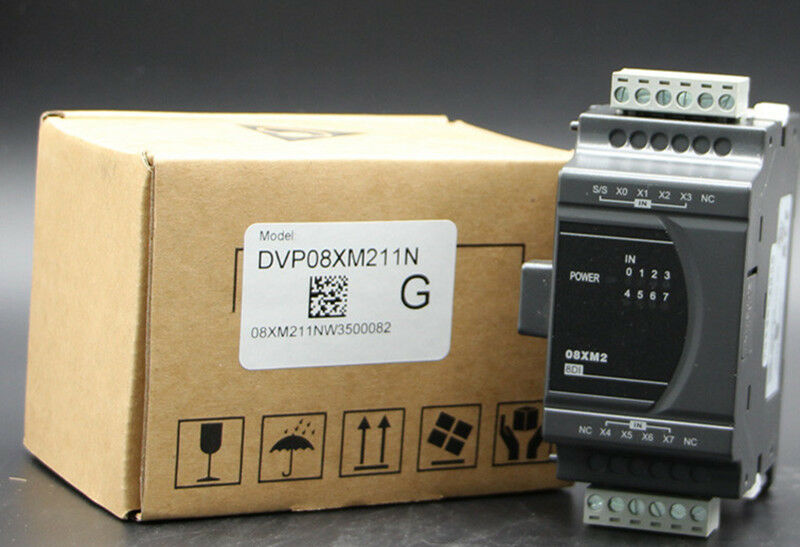 DVP08XM211N Delta ES2/EX2 Series Digital Module DI 8 24VDC new in box - Click Image to Close