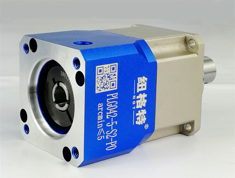 Helical planetary gearbox 5 arcmin Ratio 5:1 for 100w AC servo motor shaft 8mm - Click Image to Close
