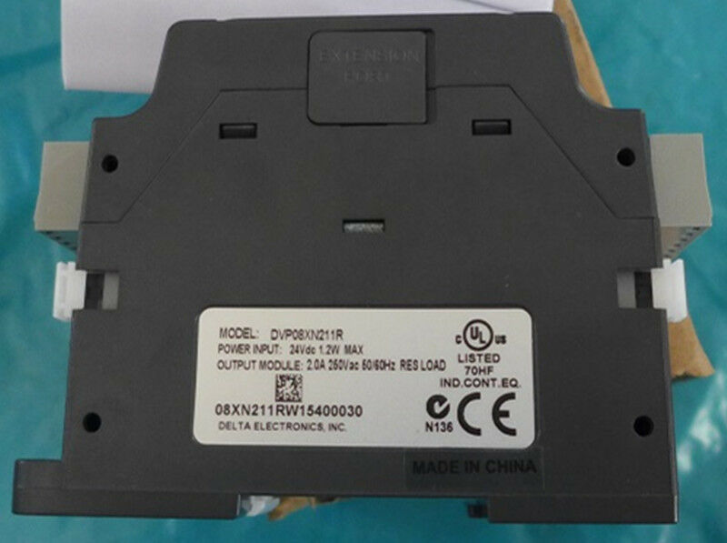 DVP08XN211R Delta ES2/EX2 Series Digital Module DO 8 Relay 24VDC new in box - Click Image to Close