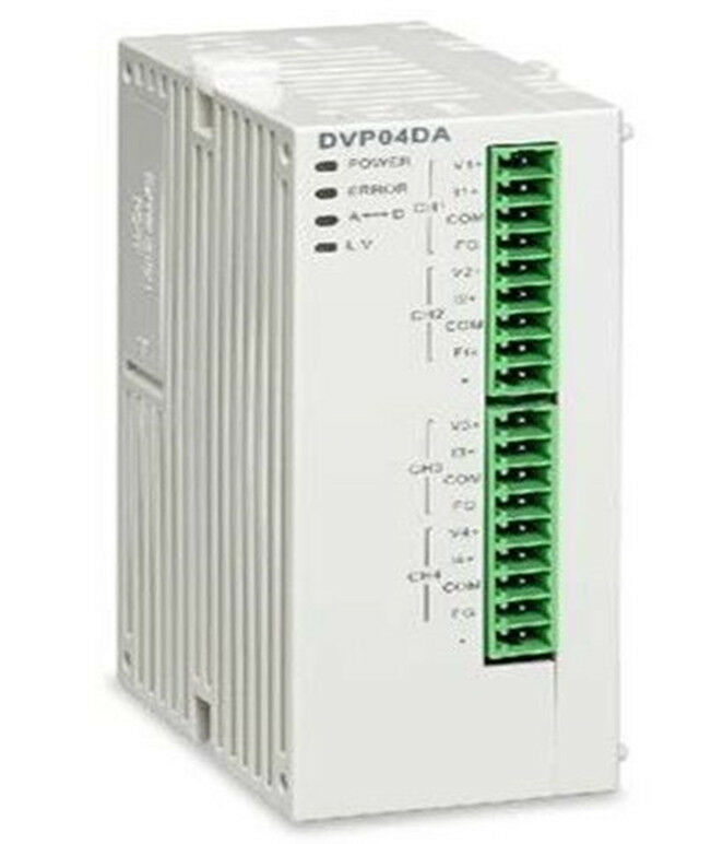 DVP04DA-SL Delta S Series PLC Left-Side High-Speed Analog I/O Module AO4 new
