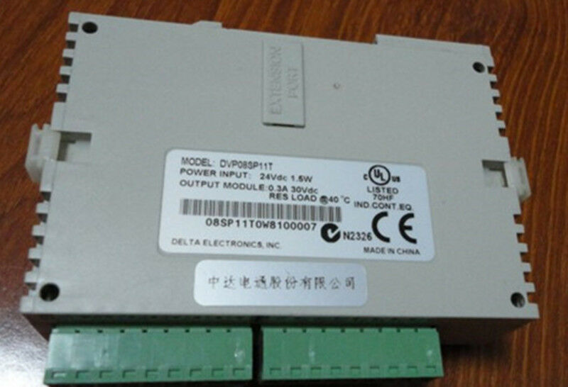 DVP08SP11T Delta S Series PLC Digital Module DI 4 DO 4 Transistor new in box - Click Image to Close