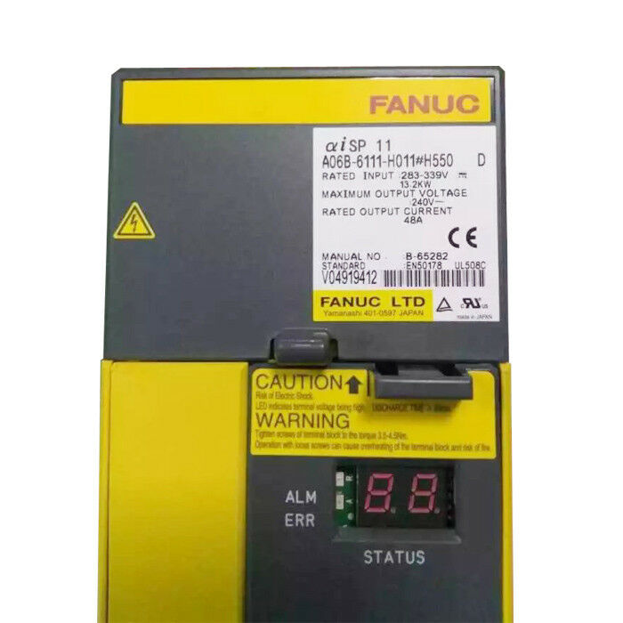 NEW FANUC SERVO AMPLIFIER A06B-6111-H011#H550 EXPEDITED SHIPPING - Click Image to Close