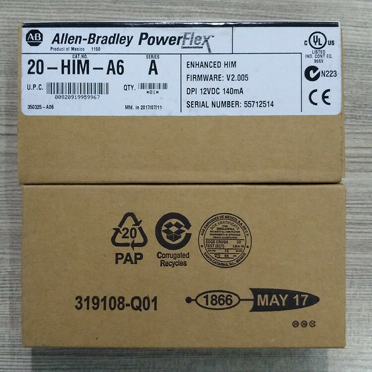 NEW FACTORY SEALED ALLEN BRADLEY 20-HIM-A6 SERIES A ENHANCE HIM SHIPPING - Click Image to Close