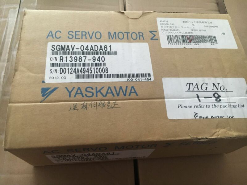 1PC YASKAWA AC SERVO MOTOR SGMAV-04ADA61 NEW ORIGINAL EXPEDITED SHIPPING