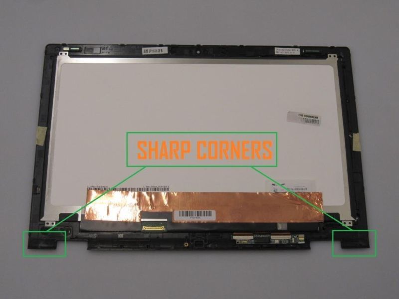 HD LCD Display Touch Screen Assembly & Frame For Dell Inspiron 13 7347 7348 P57G - Click Image to Close