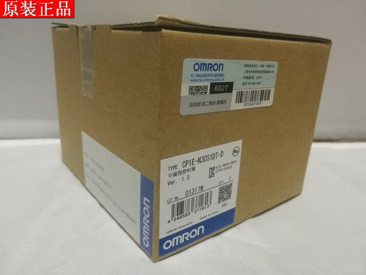 NEW ORIGINAL OMRON PLC CP1E-N30S1DT-D CP1EN30S1DTD EXPEDITED SHIPPING - Click Image to Close