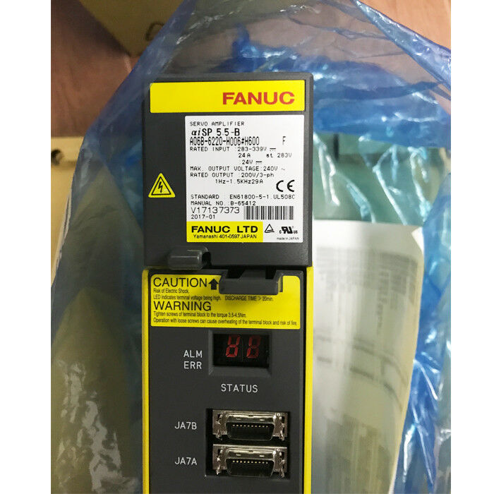 NEW FANUC SERVO AMPLIFIER MODULE A06B-6220-H006#H600 EXPEDITED SHIPPING - Click Image to Close