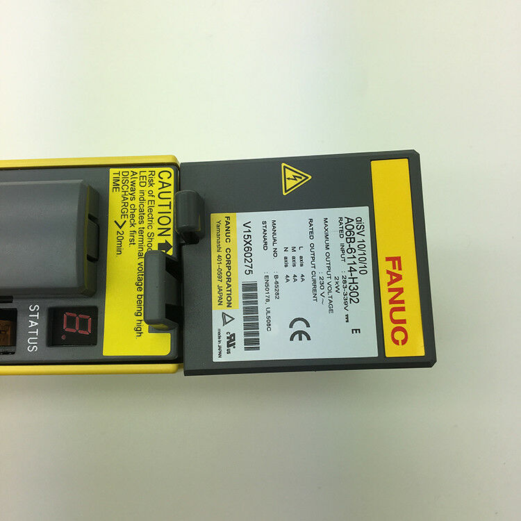 NEW FANUC SERVO AMPLIFIER A06B-6114-H302 A06B6114H302 EXPEDITED SHIPPING - Click Image to Close