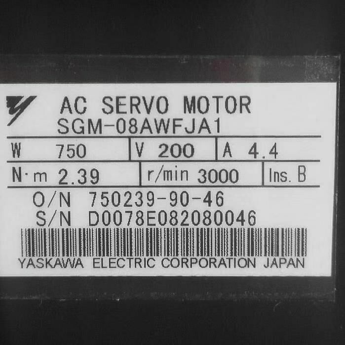 1PC YASKAWA AC SERVO MOTOR SGM-08AWFJA1 SGM08AWFJA1 NEW EXPEDITED SHIPPING - Click Image to Close
