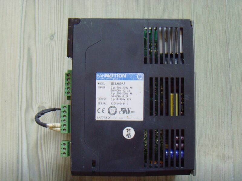 USED SANYO DENKI AC SERVO DRIVER QS1A05AA EXPEDITED SHIPPING - Click Image to Close