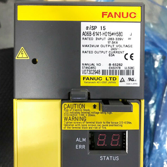1PC NEW FANUC SERVO AMPLIFIER A06B-6141-H015#H580 EXPEDITED SHIPPING - Click Image to Close