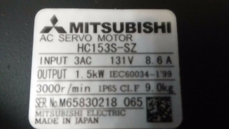 1PC MITSUBISHI HF153S-SZ AC SERVO MOTOR NEW ORIGINAL EXPEDITED SHIPPING - Click Image to Close