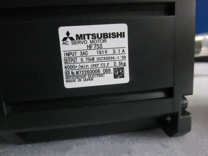 NEW IN BOX MITSUBISHI AC SERVO MOTOR HF75T-A47 HF75TA47 EXPEDITED SHIPPING - Click Image to Close