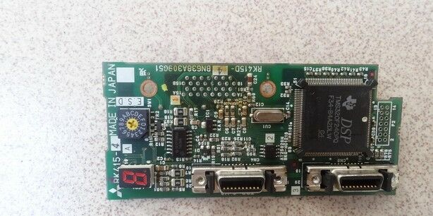 USED MITSUBISHI PCB BOARD RK415D-4 RK415-4 EXPEDITED SHIPPING