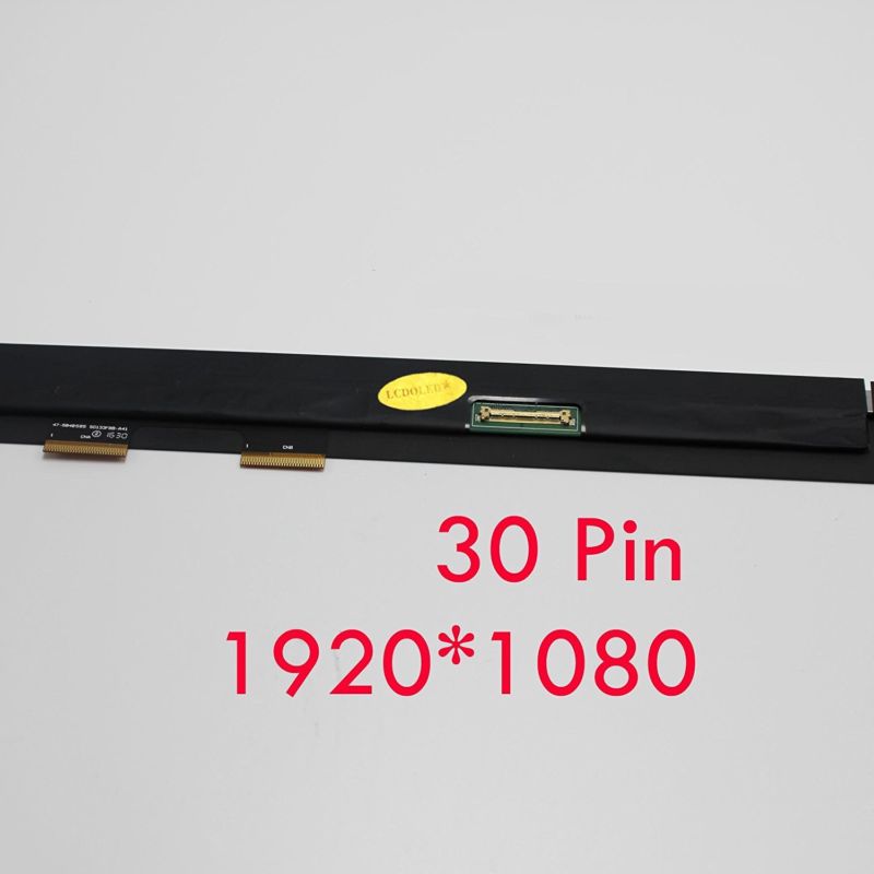 FHD 30Pins LCD/LED Display Touch Screen Assembly For HP Spectre 13-W010CA 13-W - Click Image to Close