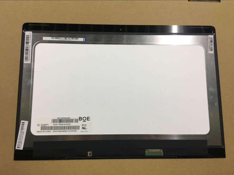 5D10M09516 FRU for Lenovo ideapad 710S PLUS-13IKB Touch Screen LCD Assemlby FHD