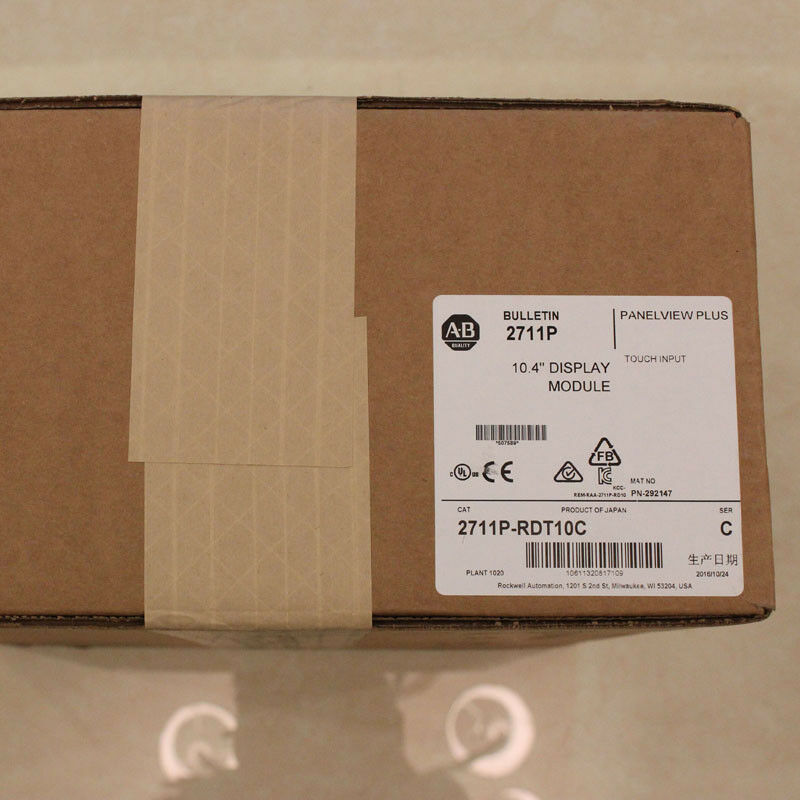 New ALLEN BRADLEY 10.4" DISPLAY MODULE 2711P-RDT10C EXPEDITED SHIPPING - Click Image to Close