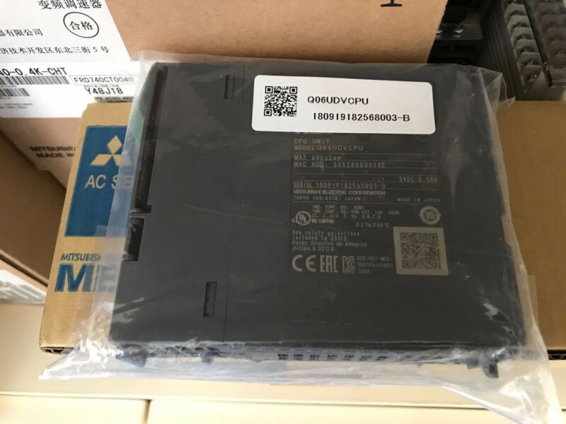 1PC New Mitsubishi CPU UNIT Q06UDVCPU EXPEDITED SHIPPING - Click Image to Close