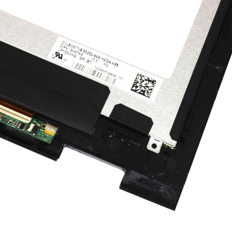 HD LP133WH2(SP)(B1) LCD Display Touch Screen Assembly & Frame For Dell P57G001 - Click Image to Close