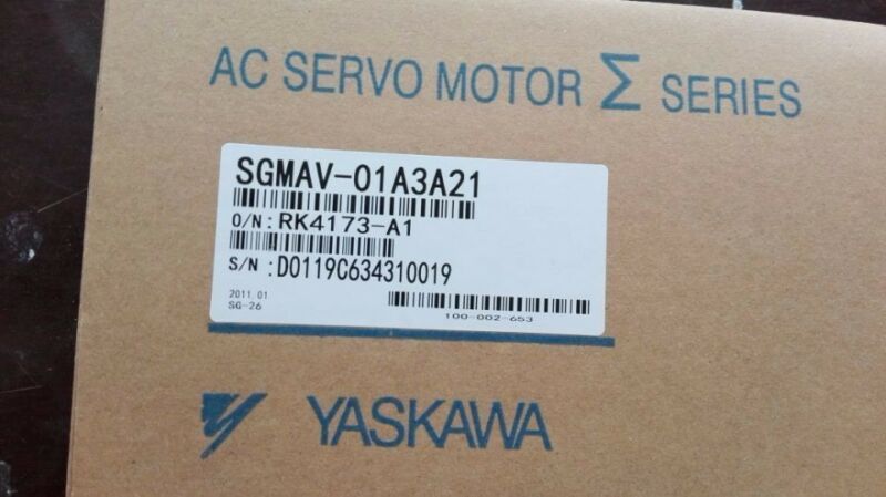 1PC YASKAWA AC SERVO MOTOR SGMAV-01A3A21 NEW ORIGINAL EXPEDITED SHIPPING