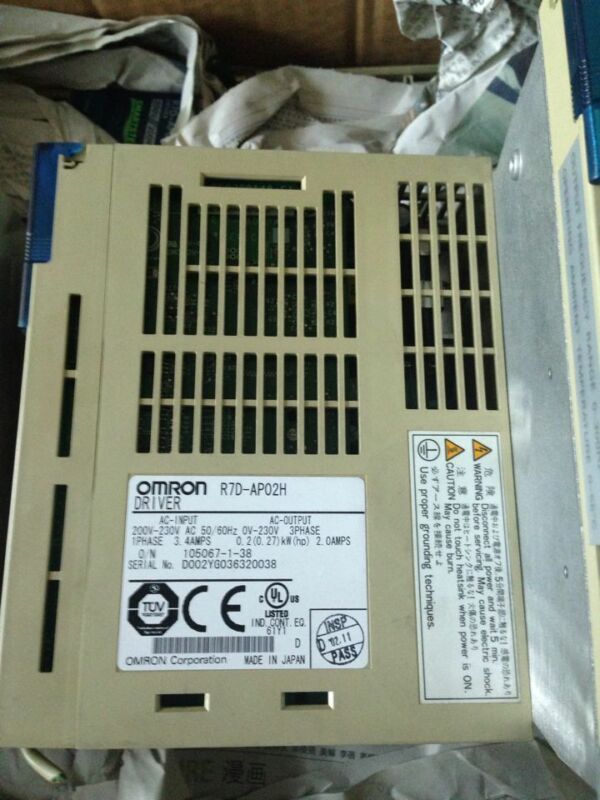 1PC USED OMRON AC SERVO DRIVER R7D-AP02H EXPEDITED SHIPPING - Click Image to Close